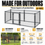 5x10 kennel rust inhibitor, E-coat and powder coat finish #size_5x10