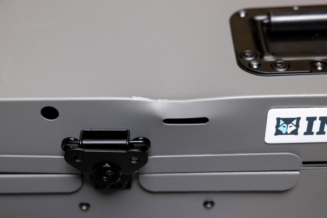 image of dents and dings on secondhand impact dog crates