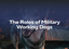 The Roles of Military Working Dogs