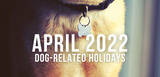 april 2022 dog related holidays dog collar