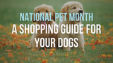 National Pet Month: A Shopping Guide for Your Dogs