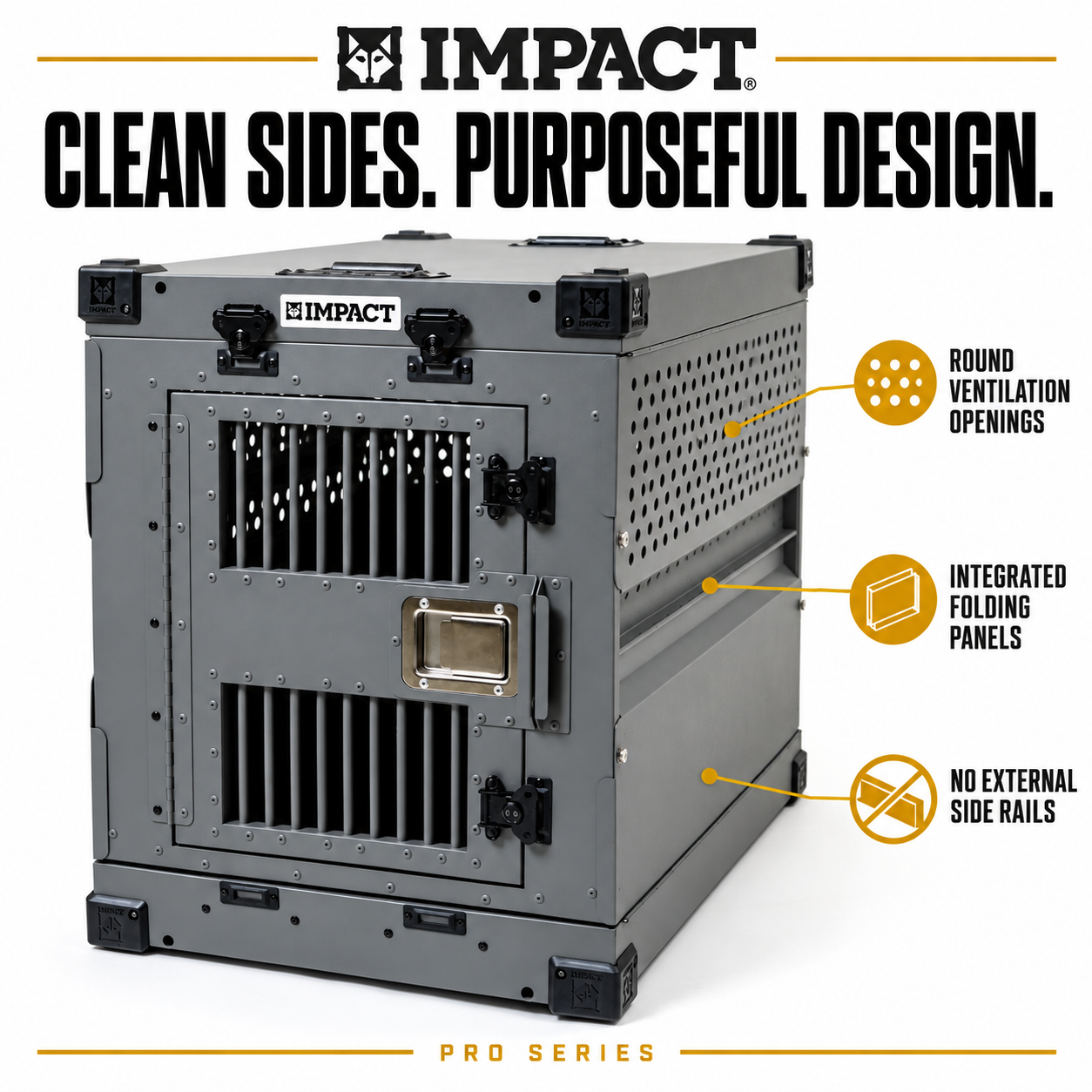 Collapsible Dog Crate - Pro Series