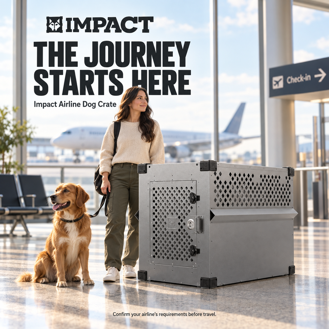 Airline Dog Crate