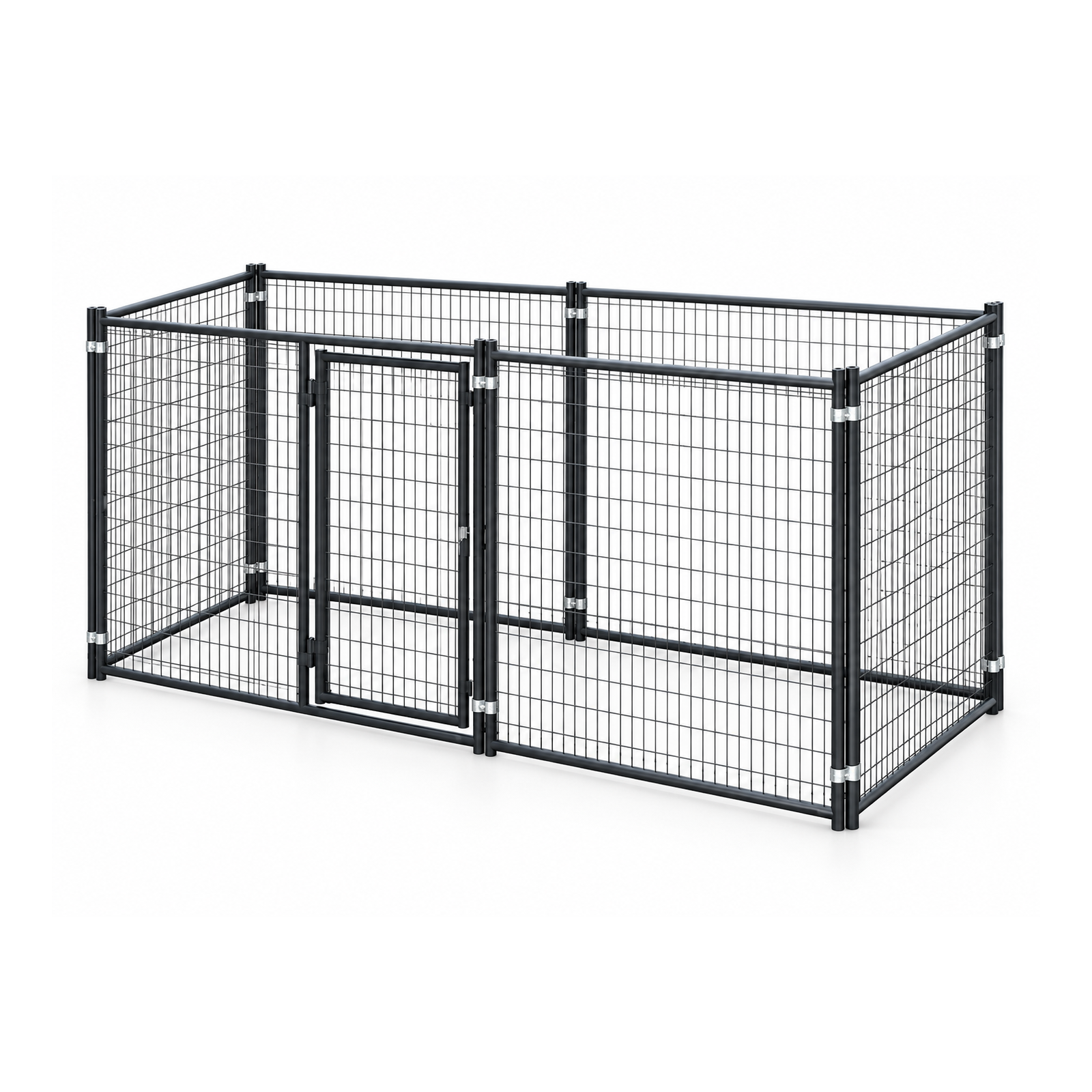 Impact Elite Kennel 5x10, front and side view #size_5x10