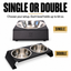 Aluminum Dog Bowl Stand — Fit and Use
