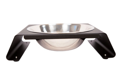 Aluminum Dog Bowl Stand