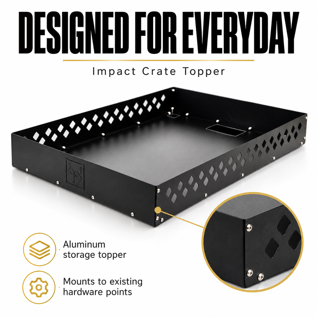 Impact Crate Topper — Detail
