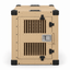 desert tan High Anxiety Bar Door shown installed on a crate; replacement door only.