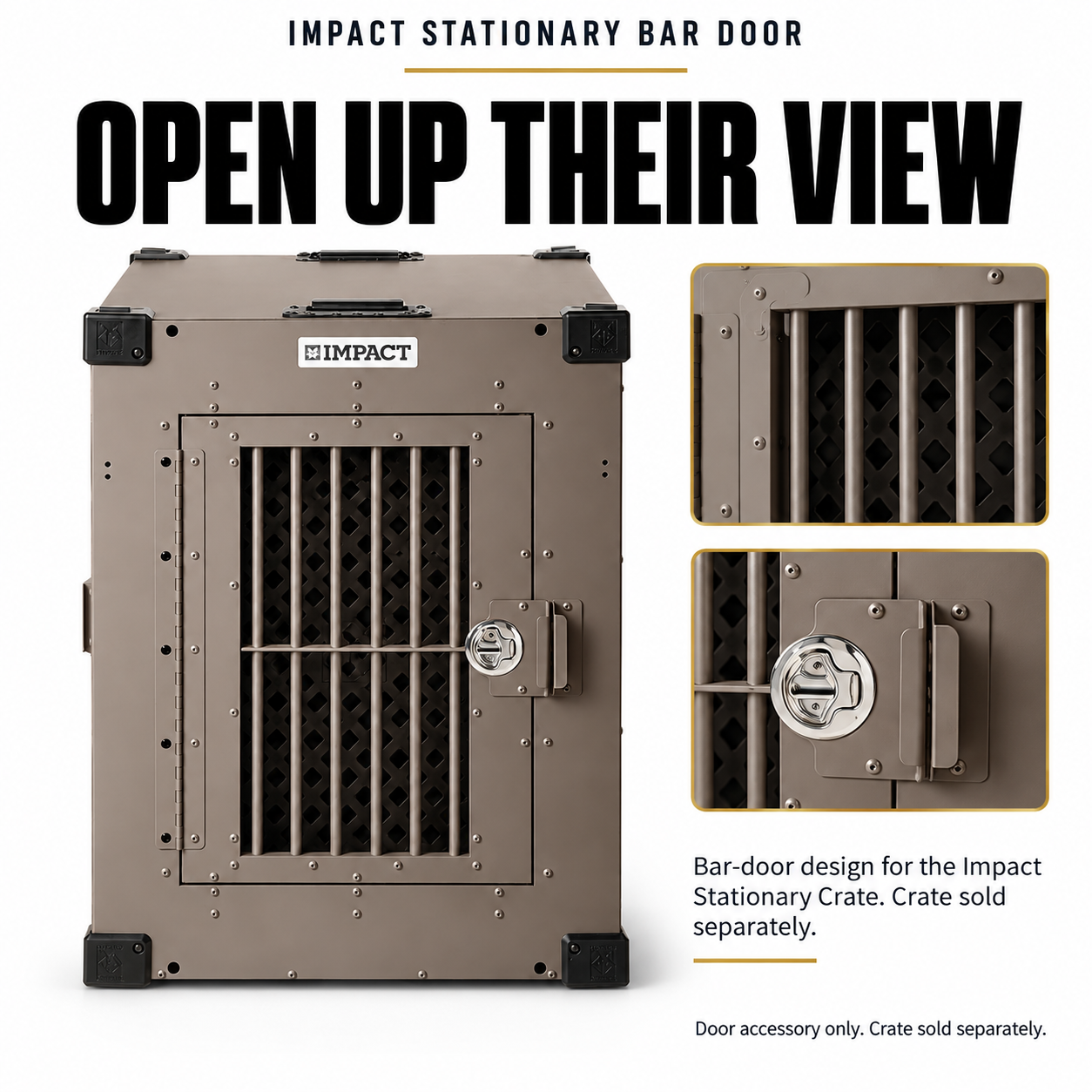 Impact Stationary Bar Door