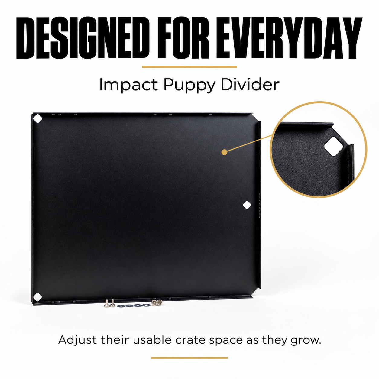 Impact Puppy Divider — Detail