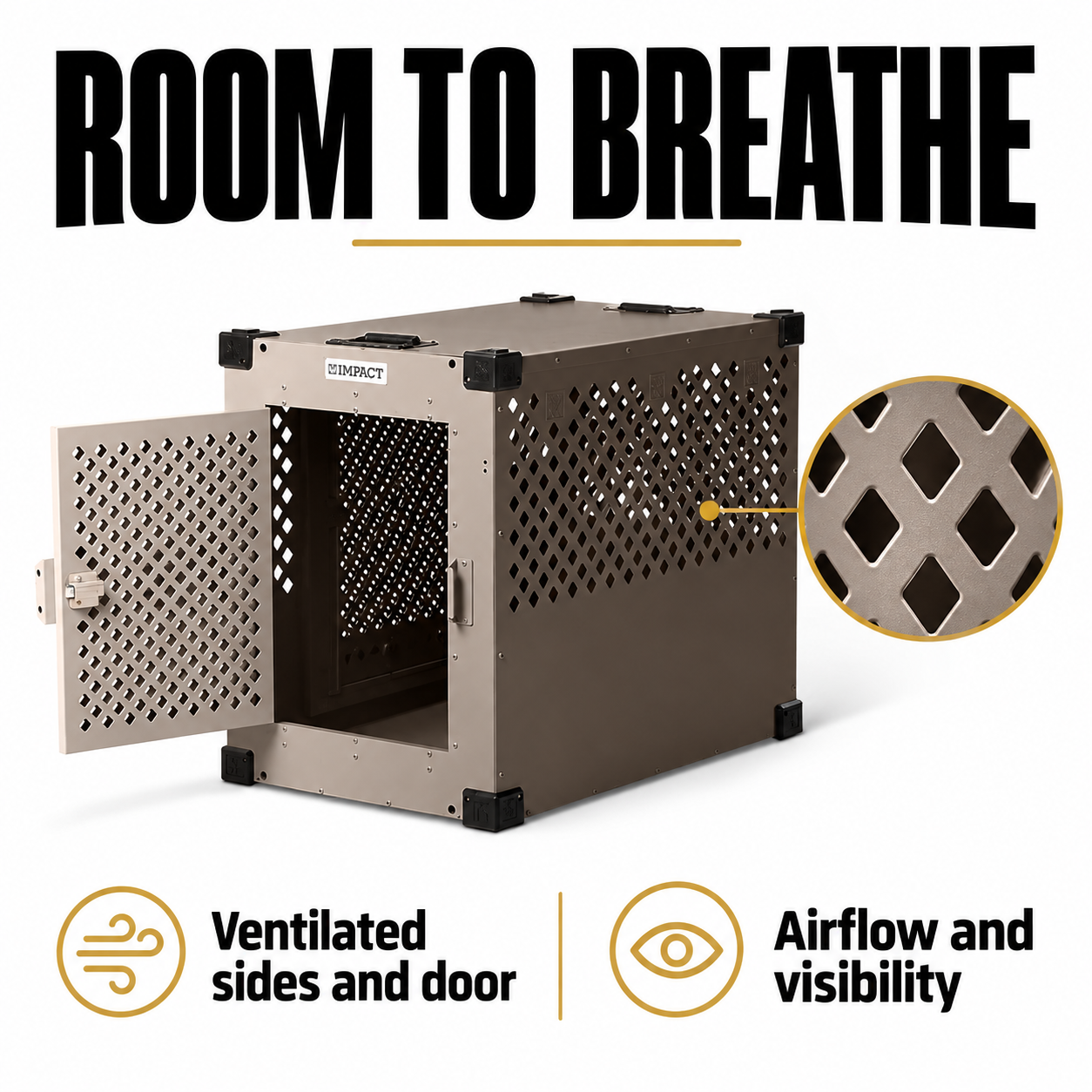 Stationary Dog Crate