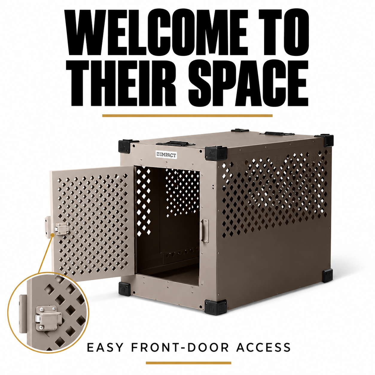 Stationary Dog Crate