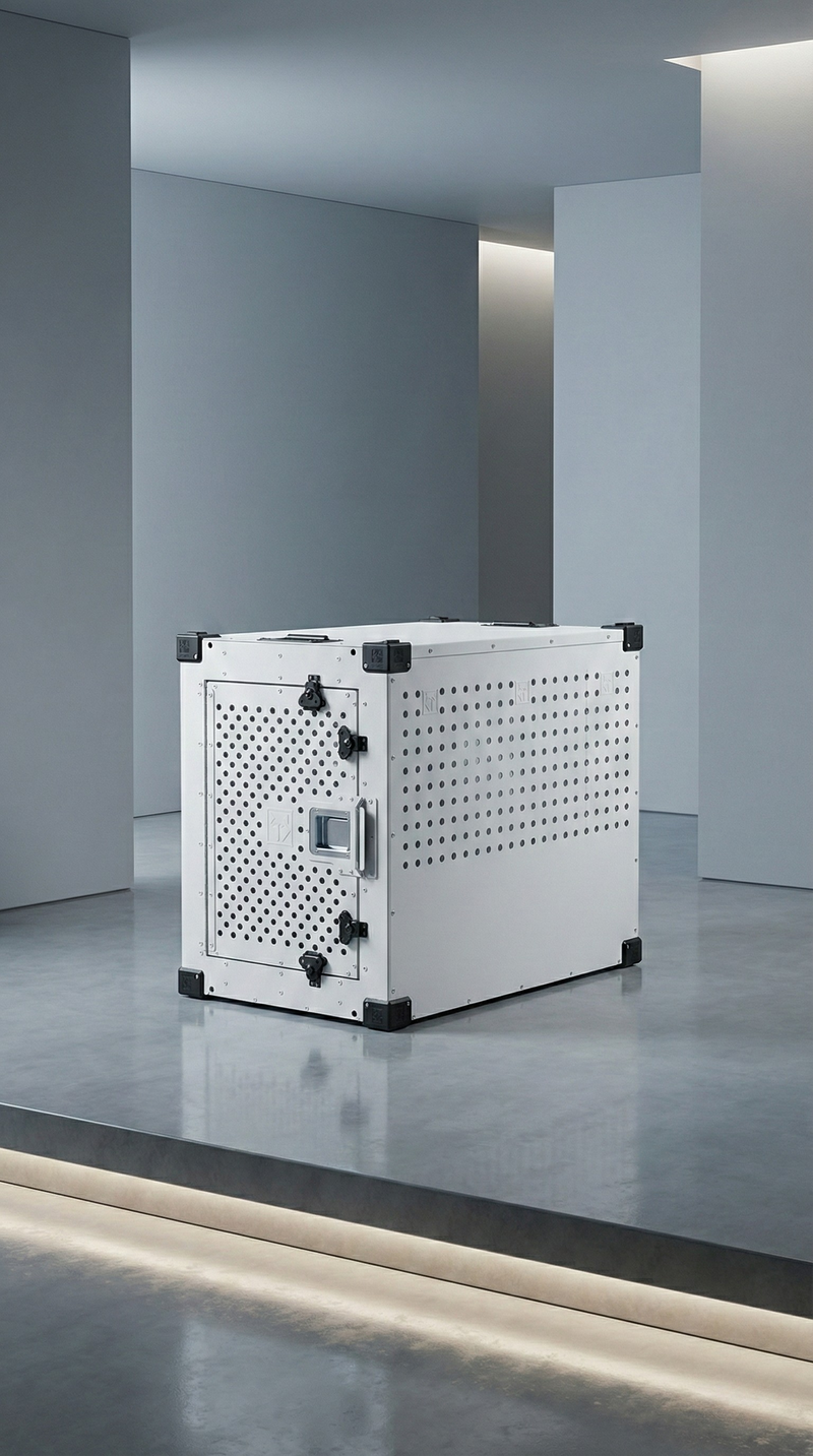 Two Crates. One Purpose: A Safer, Calmer Dog.