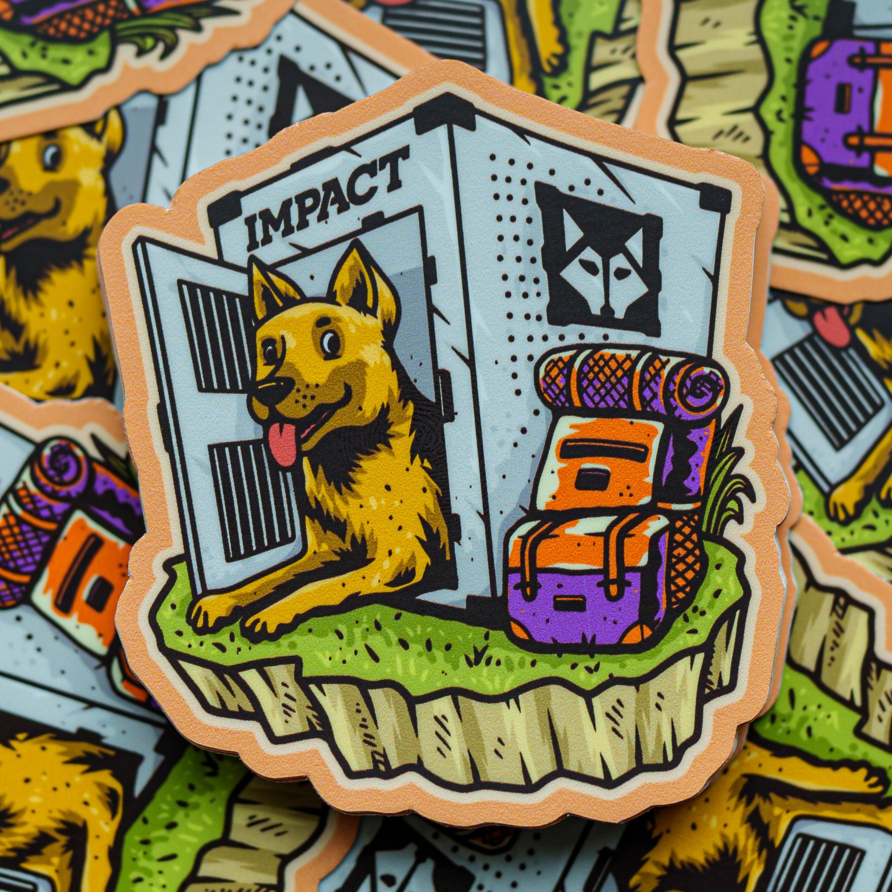 High Impact Sticker Impact Sticker Pack – Impact Dog Crates