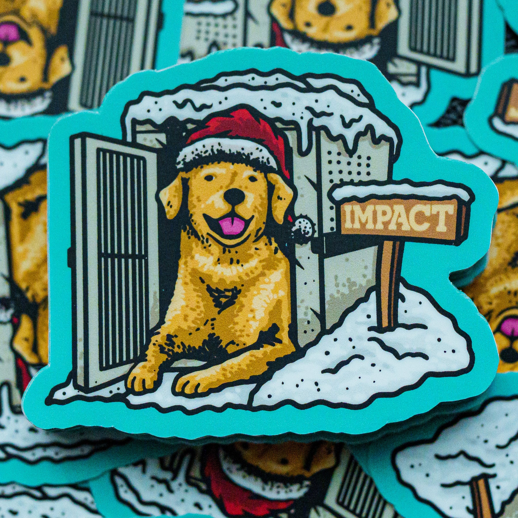 High Impact Sticker Impact Sticker Pack – Impact Dog Crates